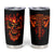 Flame Skull Tumbler Cup SKull Face Inside Me