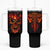 Flame Skull Tumbler With Handle SKull Face Inside Me