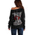 Skull Off Shoulder Sweater Before Your Judge Me Pls Understand - Wonder Print Shop