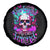 Skull Spare Tire Cover Hello Darkness My Old Friend Pinky - Wonder Print Shop