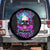 Skull Spare Tire Cover Hello Darkness My Old Friend Pinky - Wonder Print Shop