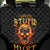 Flame Skull Back Car Seat Cover I Can Fix Stupid But That Hurt - Wonder Print Shop