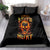 Flame Skull Bedding Set I Can Fix Stupid But That Hurt - Wonder Print Shop