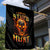 Flame Skull Garden Flag I Can Fix Stupid But That Hurt - Wonder Print Shop