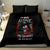 Blood Skull Bedding Set I Never Alone My Demon With Me 24/7 - Wonder Print Shop