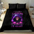 Purple Skull Bedding Set I Talk I Smile But Be Carefull When I SIlent - Wonder Print Shop