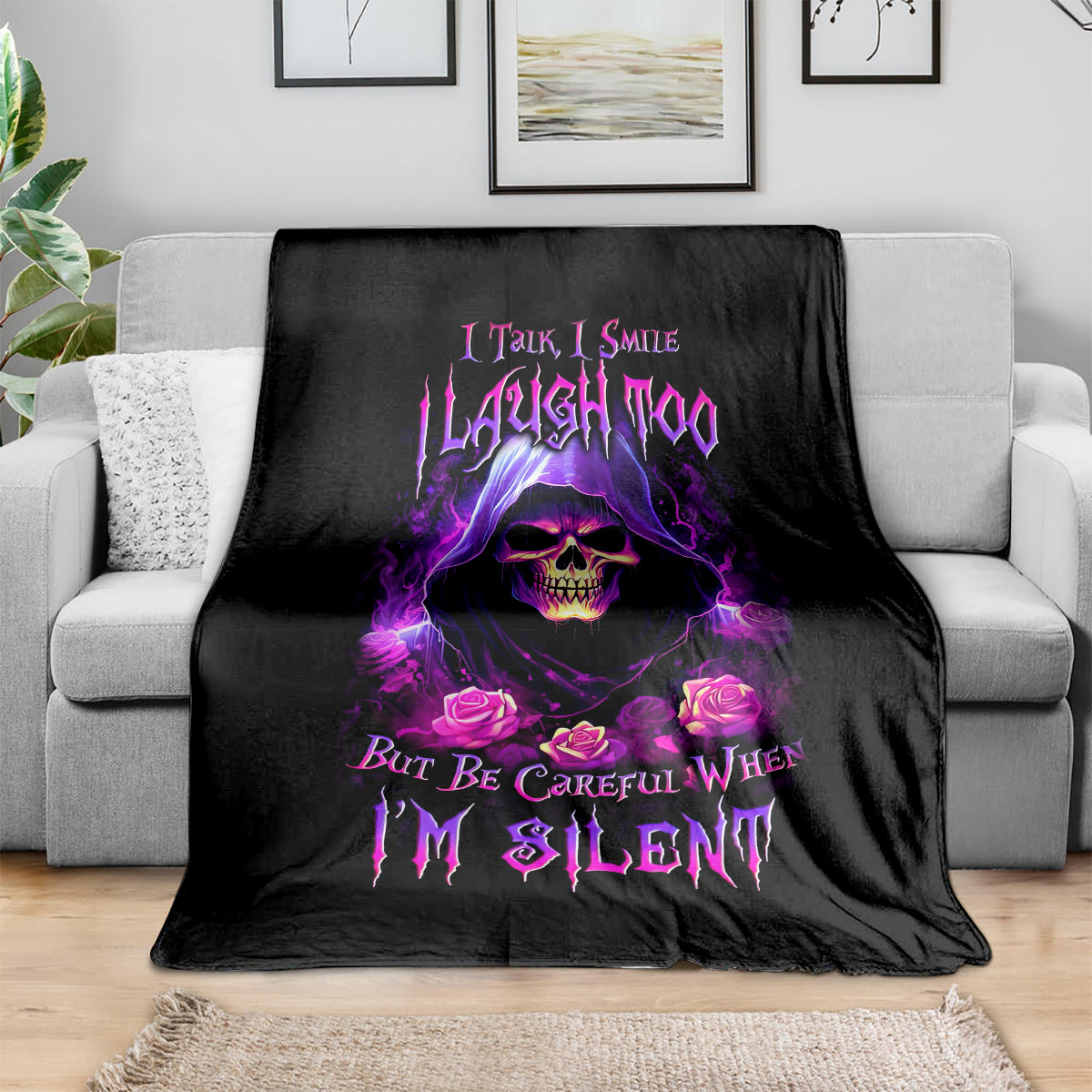 purple-skull-blanket-i-talk-i-smile-but-be-carefull-when-i-silent