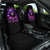 Purple Skull Car Seat Cover I Talk I Smile But Be Carefull When I SIlent - Wonder Print Shop