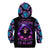 Purple Skull Kid Hoodie I Talk I Smile But Be Carefull When I SIlent - Wonder Print Shop