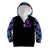 Purple Skull Kid Hoodie I Talk I Smile But Be Carefull When I SIlent - Wonder Print Shop