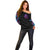 Purple Skull Off Shoulder Sweater I Talk I Smile But Be Carefull When I SIlent - Wonder Print Shop