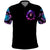 Purple Skull Polo Shirt I Talk I Smile But Be Carefull When I SIlent - Wonder Print Shop