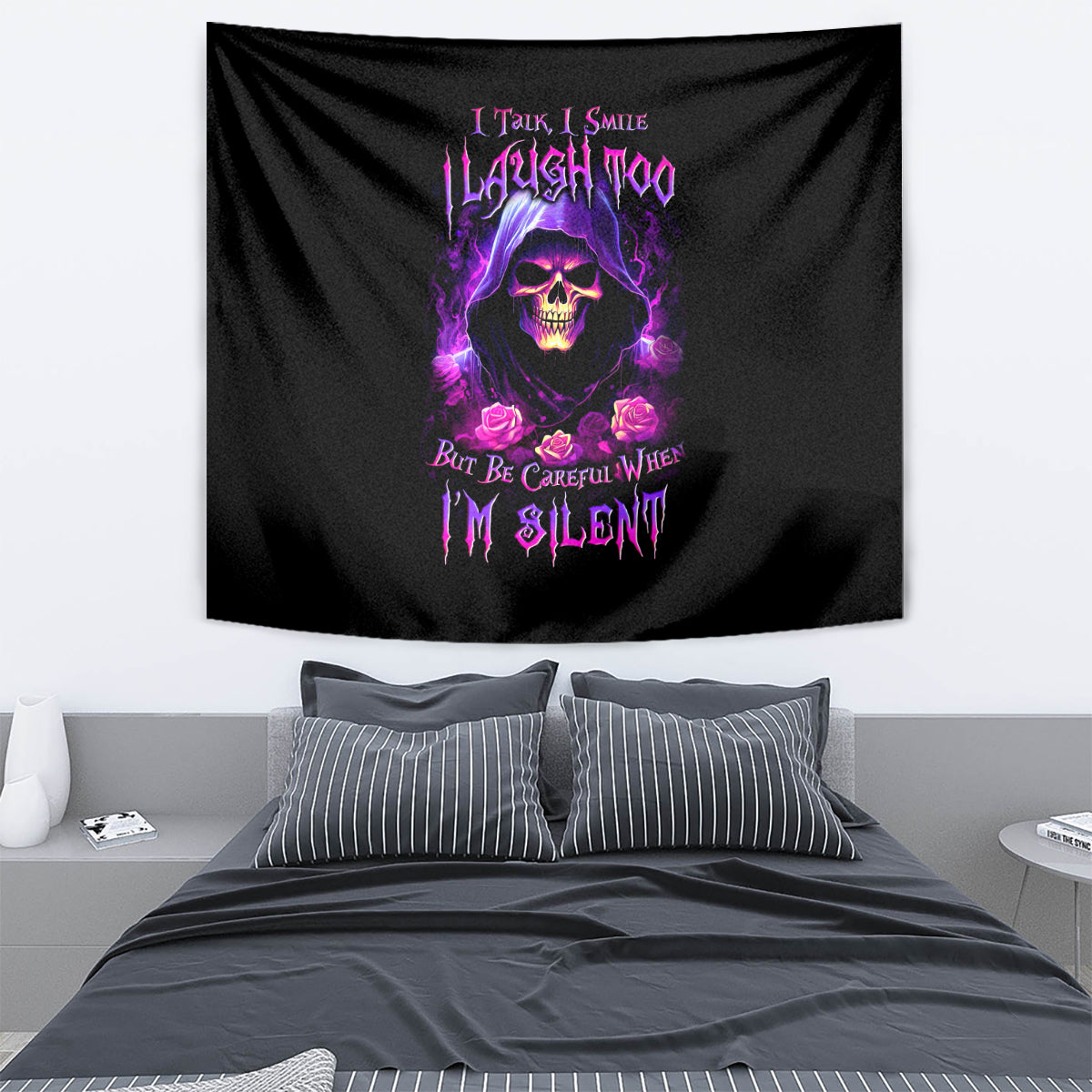 purple-skull-tapestry-i-talk-i-smile-but-be-carefull-when-i-silent