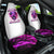 Lighting Skull Car Seat Cover i'm A Grumpy Old Lady Don't Ask Stupid - Wonder Print Shop