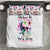 Watercolor Skull Bedding Set Yes I'm Bitch But Not Your - Wonder Print Shop