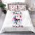 Watercolor Skull Bedding Set Yes I'm Bitch But Not Your - Wonder Print Shop