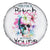 Watercolor Skull Spare Tire Cover Yes I'm Bitch But Not Your - Wonder Print Shop