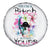 Watercolor Skull Spare Tire Cover Yes I'm Bitch But Not Your - Wonder Print Shop