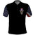 American Skull Polo Shirt In Gun We Trust - Wonder Print Shop