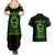 Flame Skull Couples Matching Summer Maxi Dress and Hawaiian Shirt My Alone TIme Is For Everyone Safe - Wonder Print Shop