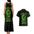 Flame Skull Couples Matching Tank Maxi Dress and Hawaiian Shirt My Alone TIme Is For Everyone Safe - Wonder Print Shop