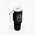 American Skull Tumbler With Handle Nice To Meet You Im The Coach