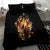 Fire Skull Bedding Set Flame SKull Ride Or Die - Wonder Print Shop