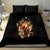 Fire Skull Bedding Set Flame SKull Ride Or Die - Wonder Print Shop