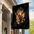 Fire Skull Garden Flag Flame SKull Ride Or Die - Wonder Print Shop