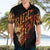 Fire Skull Hawaiian Shirt Flame SKull Ride Or Die - Wonder Print Shop