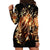 Fire Skull Hoodie Dress Flame SKull Ride Or Die - Wonder Print Shop