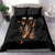 Flame Skull Bedding Set Flame Skeleton Inside My Body - Wonder Print Shop