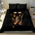 Flame Skull Bedding Set Flame Skeleton Inside My Body - Wonder Print Shop