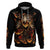 Flame Skull Hoodie Flame Skeleton Inside My Body - Wonder Print Shop