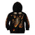 Flame Skull Kid Hoodie Flame Skeleton Inside My Body - Wonder Print Shop