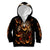 Flame Skull Kid Hoodie Flame Skeleton Inside My Body - Wonder Print Shop