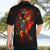 Fire Skull Hawaiian Shirt Dead Fire Skeleton Scream - Wonder Print Shop