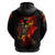 Fire Skull Hoodie Dead Fire Skeleton Scream - Wonder Print Shop