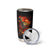 Fire Skull Tumbler Cup Dead Fire Skeleton Scream