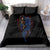 Devil Skull Bedding Set Devil Face Scream - Wonder Print Shop