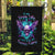 Wings Skull Garden Flag Want To Be Karma Fairy Rose Skull - Wonder Print Shop