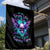 Wings Skull Garden Flag Want To Be Karma Fairy Rose Skull - Wonder Print Shop