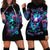 Wings Skull Hoodie Dress Want To Be Karma Fairy Rose Skull - Wonder Print Shop