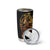 Tattoo Skull Tumbler Cup Golden Skull Face Tattoo