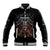 Warrior Skull Baseball Jacket Skull Warrior Viking - Wonder Print Shop