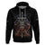 Warrior Skull Hoodie Skull Warrior Viking - Wonder Print Shop