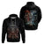 Warrior Skull Hoodie Skull Warrior Viking - Wonder Print Shop