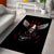 Wings Rose Skull Area Rug Romantic Rose Skull Wings - Wonder Print Shop