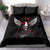 Wings Rose Skull Bedding Set Romantic Rose Skull Wings - Wonder Print Shop