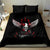 Wings Rose Skull Bedding Set Romantic Rose Skull Wings - Wonder Print Shop